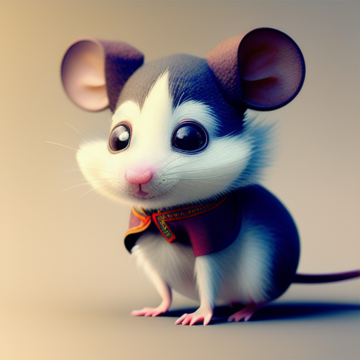 可爱的小老鼠